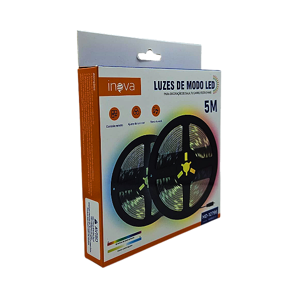 Fita de LED 5M com Controle Inova Md-12796