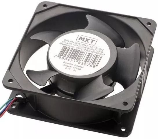 COOLER 80 X 80 X 25MM 12V 2500CFM MXT
