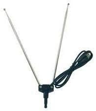 ANTENA DUPLA EM V PLUG F