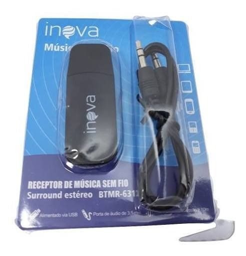RECEPTOR DE MUSICA SEM FIO INOVA BTMR-6313 @