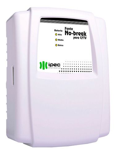 FONTE NO-BREAK PARA CFTV 13,8V GABINETE ABS 2A IPEC