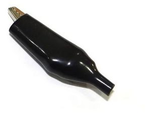 GARRA JACARE ISOLADA MEDIA 3,5CM - PRETA