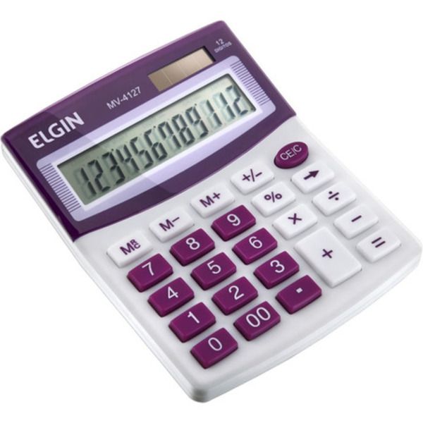 CALCULADORA DE MESA 12 DIGITOS NO BLISTER ELGIN MV4127