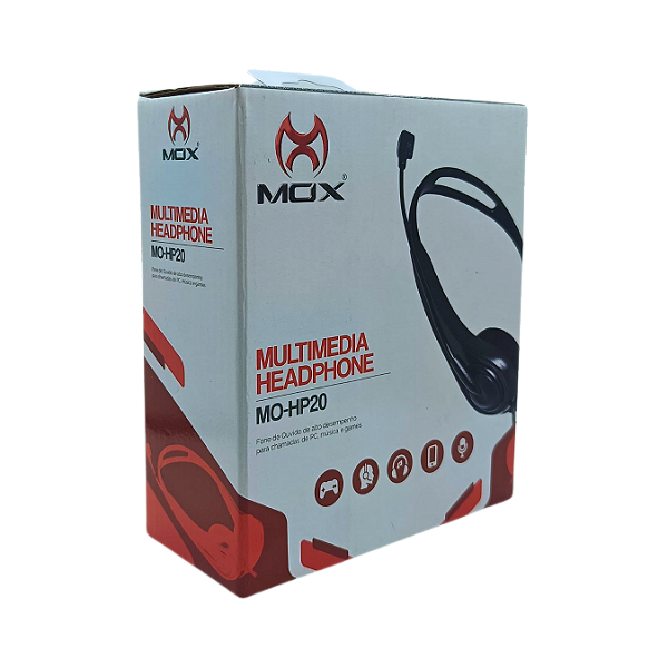 MULTIMEDIA HEADPHONE 2 P2 MOX MO-HP20