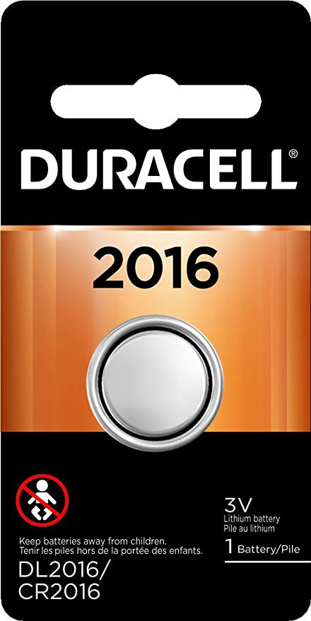 PILHA MOEDA DURACELL CR2016 LITH UNID.