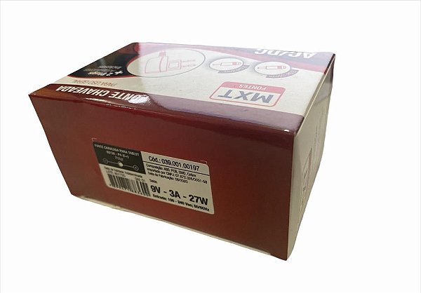 FONTE CHAVEADA 9V/3A (C+) MX-09V3A