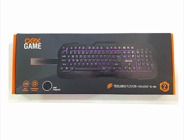 TECLADO GAMER FUSION RELOADED OEX TC204
