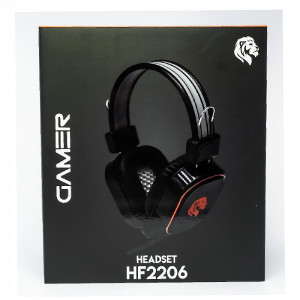 HEADSET GAMER COM MICROFONE 2X P2 + USB -  HAYOM HF2206