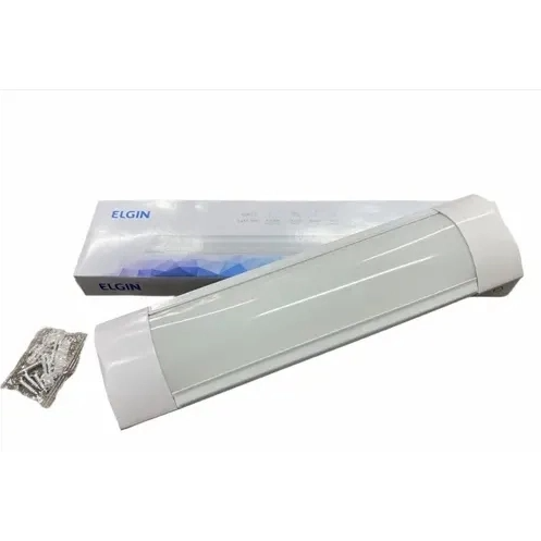 LUMINARIA DE LED SLIM 10W 30CM 700 LUMENS BIVOLT 6500K BRANCA FRIA ELGIN