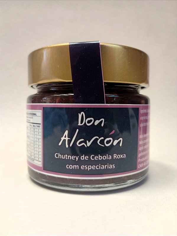 CHUTNEY DE CEBOLA ROXA COM ESPECIARIAS