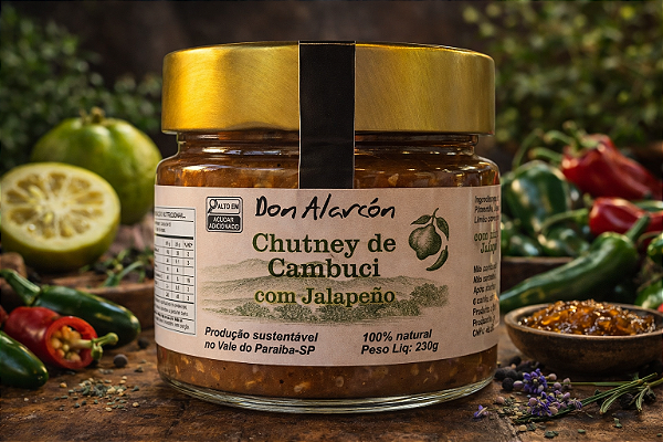 CHUTNEY DE CAMBUCI COM JALAPEÑO