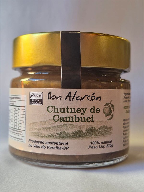 CHUTNEY DE CAMBUCI COM JALAPEÑO
