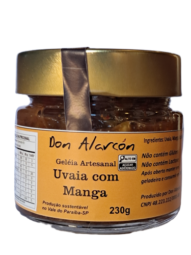 GELEIA DE UVAIA COM MANGA e LIMÃO SICILIANO