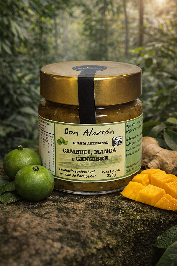 GELEIA DE CAMBUCI, MANGA e GENGIBRE