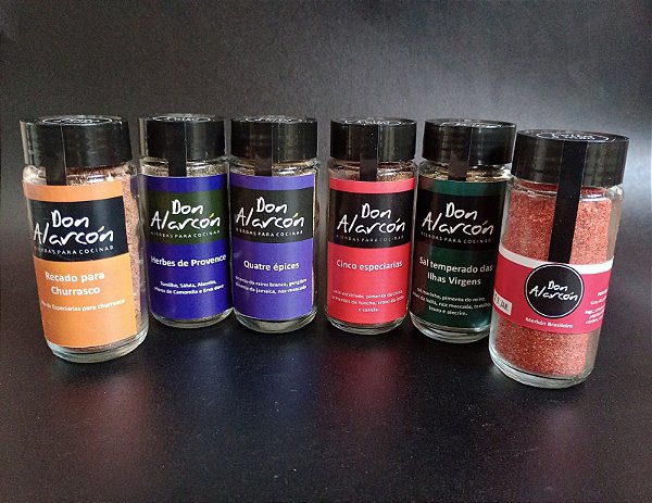 KIT - MIXES DE ESPECIARIAS 3 PAÍSES