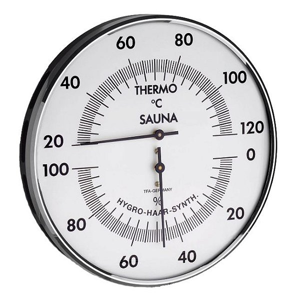 Termo-Higrômetro para Sauna Incoterm A-DIV-0104