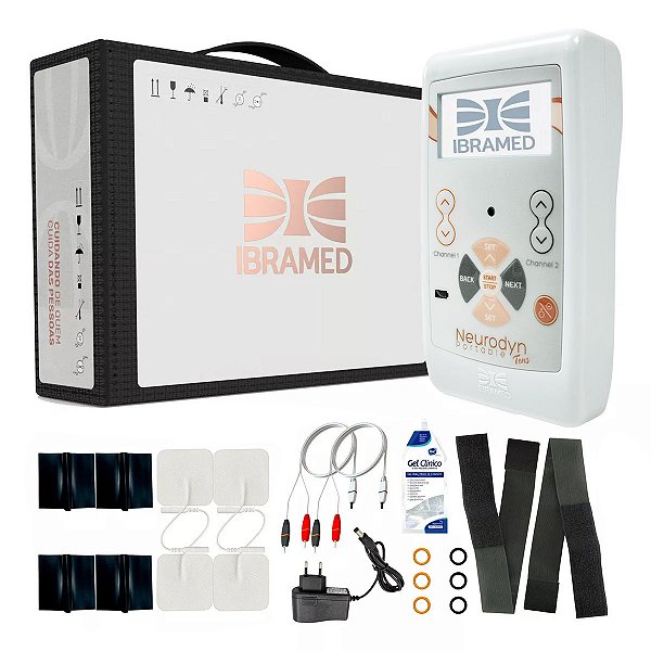 Neurodyn Portable Tens com 2 Canais 5 modos - Ibramed