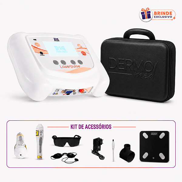 Laserpulse + Probe P4 808nm infra + Maleta de Transporte - Ibramed