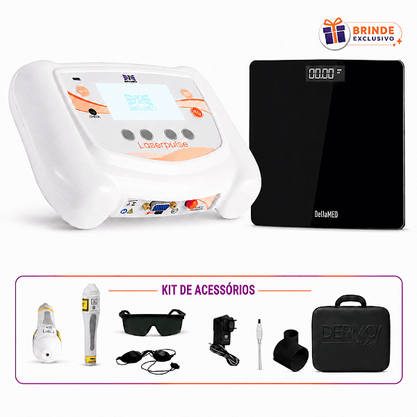 Laserpulse + Probe P4 808nm infra + Maleta de Transporte - Ibramed