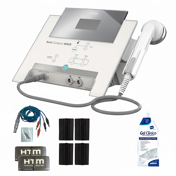 Aparelho De Ultrassom Sonic Compact Maxx + Gel 1 Kg - HTM