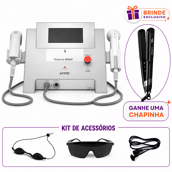 Fluence Maxx Alta Tecnologia Multi Terapia Led e Laser - HTM