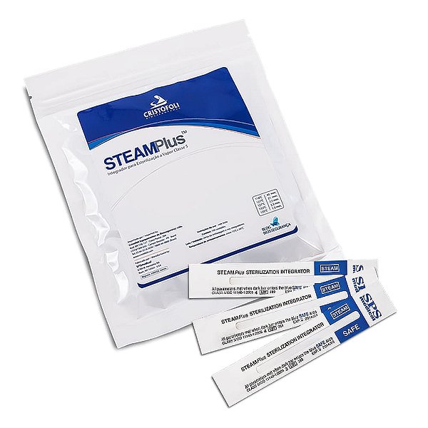 Indicador Químico Steamplus Classe 5 C/100 - Cristofoli