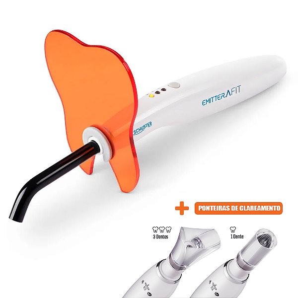 Clareador Emitter A FIT Wireless + Ponteiras de Clareamento - Schuster