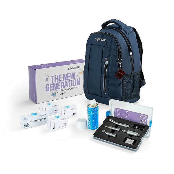 Kit Acadêmico De Peças De Mão S4 Classic - Schuster