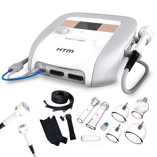 Beauty Dermo Maxx Aparelho de Vacuoterapia Fototerapia - HTM