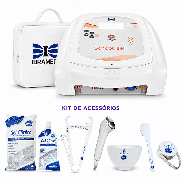 Sonopulse III 1 E 3MHZ Aparelho de Ultrassom - Ibramed