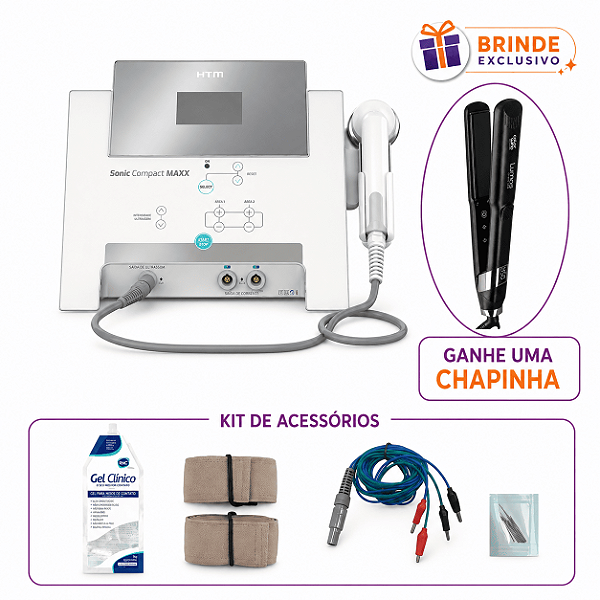 Sonic Compact Maxx Aparelho Ondas Ultrassônicas IOT - HTM