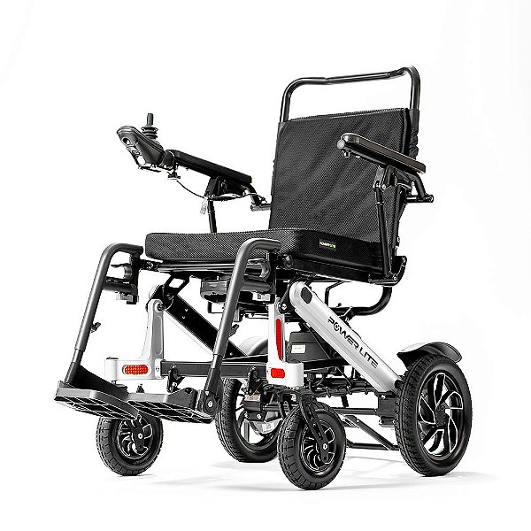 Cadeira De Rodas Motorizada Leve Pop S Prata - Power Lite