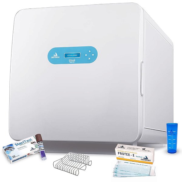 Autoclave Vitale Class CD 12 Litros Digital Bivolt- Cristófoli