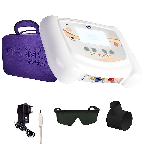 Novo Laserpulse Portable Fotobiomodulação Portátil + Maleta - Ibramed
