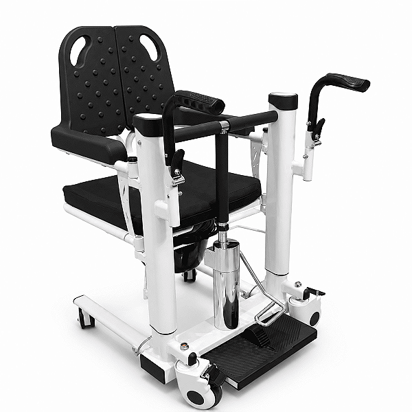 Cadeira De Transferência Em Alumínio Senior Care CTALU Até 100kg - Supermedy