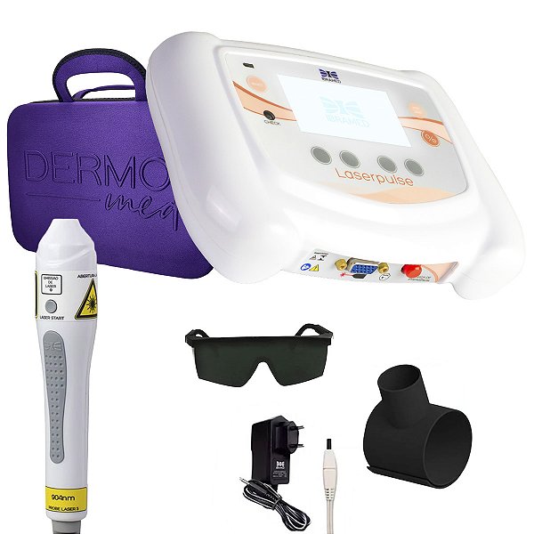 Aparelho Laserpulse Portátil + Probe P5 904nm + Maleta - Ibramed