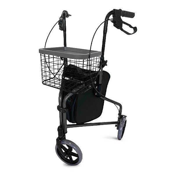 Andador Triciclo Com Freio Suporta até 135 Kg Código: SC301- Hidrolight
