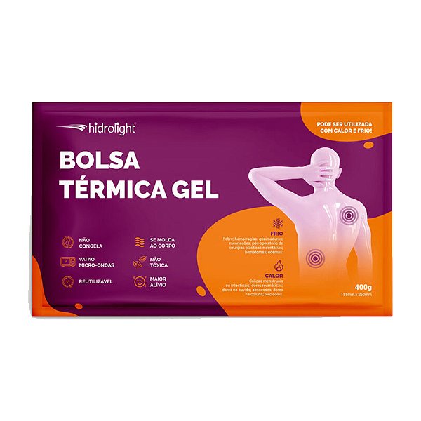 Bolsa Térmica Gel 400 Gramas Código: BT101 - Hidrolight