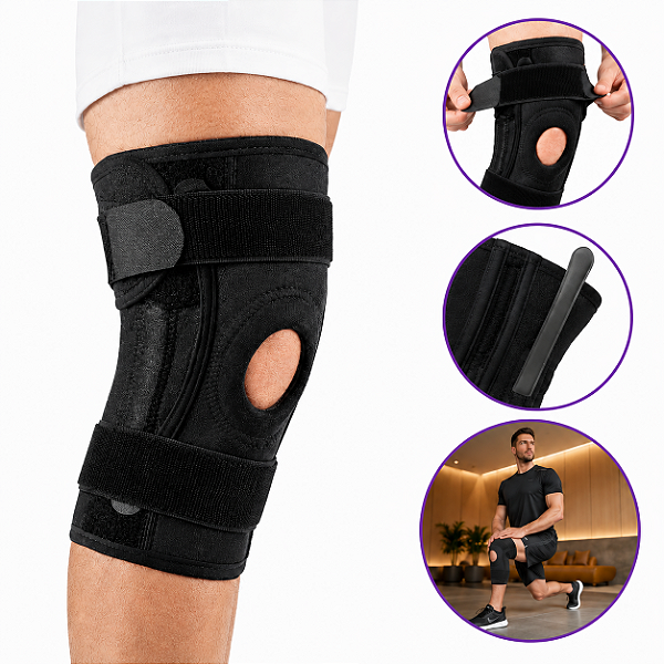 Joelheira Relieve Ajustável Tamanho Único Unissex - Hidrolight