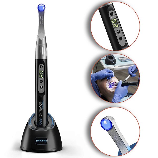 Fotopolimerizador Emitter Now Black Pro Bivolt – Schuster