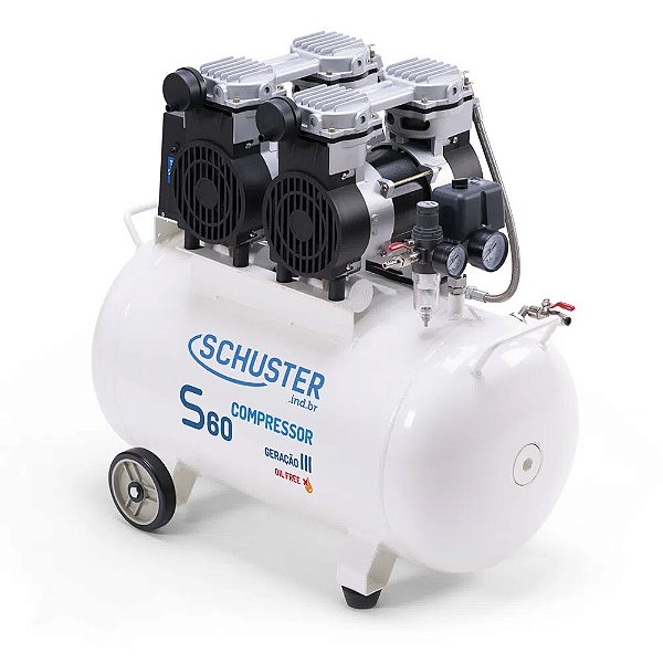 Compressor De Ar S60 51L Geração III - Schuster