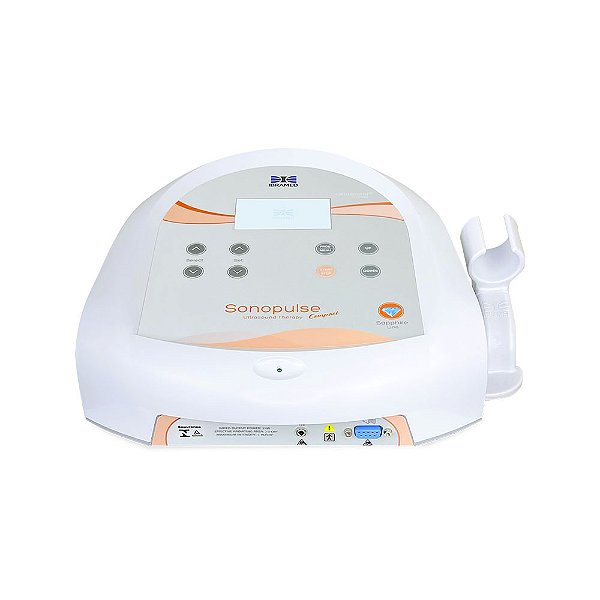 Sonopulse Compact Aparelho de Ultrassom de 1mhz Salmão Código: 01004005 - Ibramed