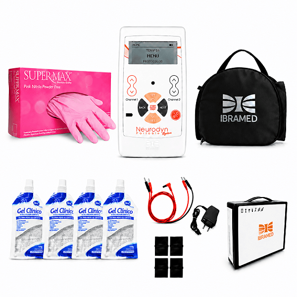 Neurodyn Portable System 2 Canais Com 5 Correntes - Ibramed
