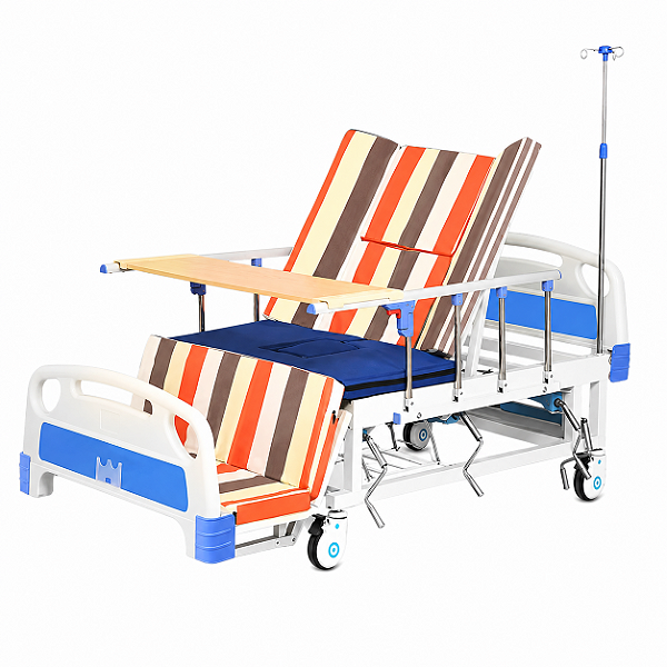 Cama Hospitalar Manual com 4 Movimentos Até 250Kg - Longevitech