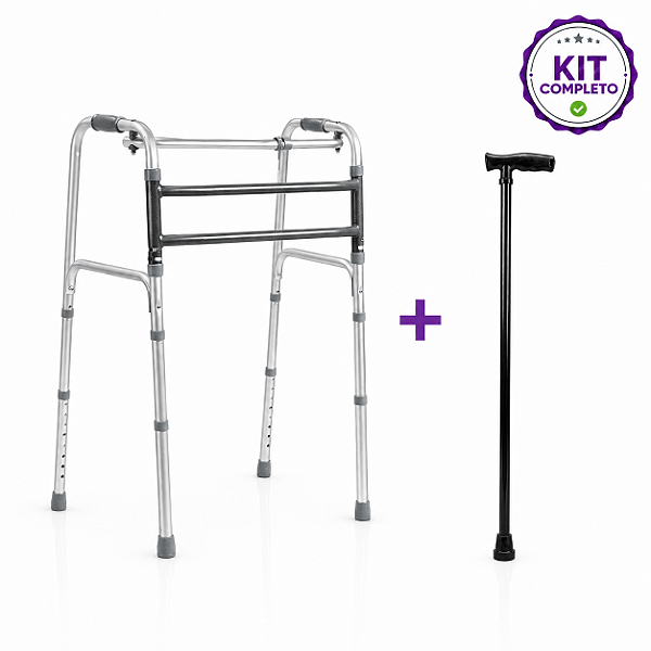 Kit Mobilidade Completa D10 + Bengala