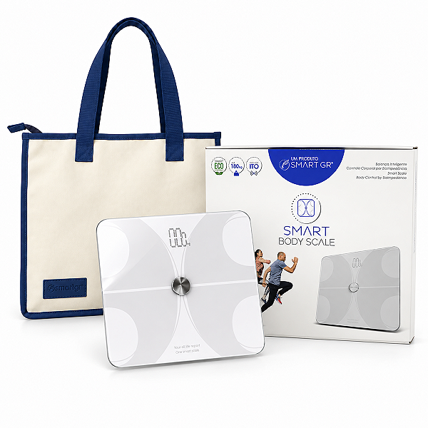 Smart Body Scale Balança + Sacola Ecobag - Smart GR
