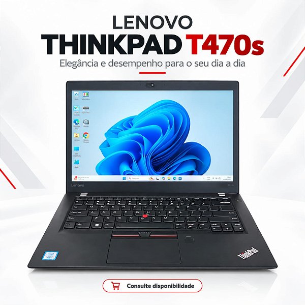Notebook Lenovo ThinkPad T470s I7 Seminovo