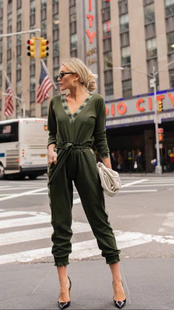 NYC COLLECTION | CONJUNTO THE PLAZA  - VERDE MILITAR - Código: KM141061