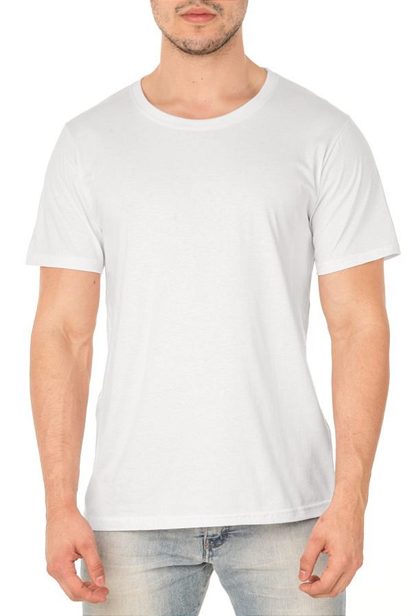 Camiseta Masculina Lisa Branca