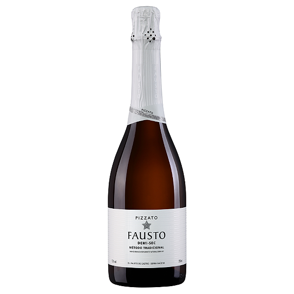 Espumante Pizzato Fausto Demi-Sec Tradicional